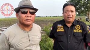 Kepala Desa sukawijaya: H. Harun Bersama Ketua Umum LSM GANAS Brian Sakti